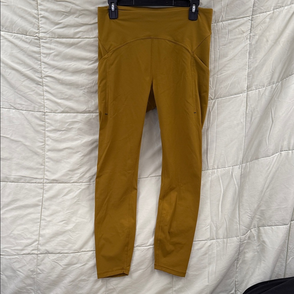 lululemon athletica Mustard Leggings